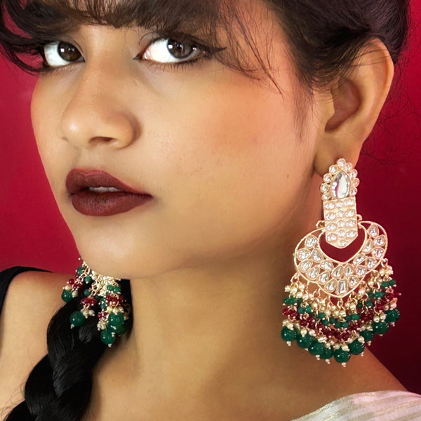 Royal Chand Earrings from Trenzify Store.