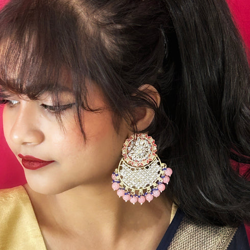 Elegant Chand Earrings from Trenzify Store.