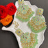 Mint Green Kundan Earrings & Maang Tikka Set from Trenzify Store.