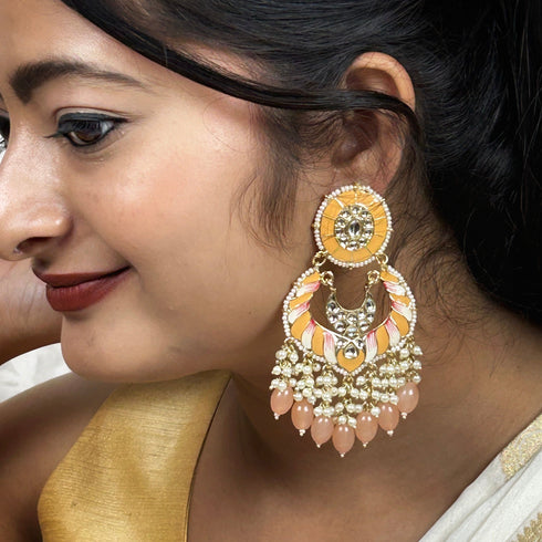 Elegant Chand Earrings from Trenzify Store.