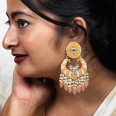 Elegant Chand Earrings from Trenzify Store.