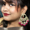 Pearl Chandbali Earrings from Trenzify Store.