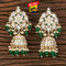 Elegant Kundan Jhumka Earrings from Trenzify Store.