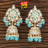 Elegant Kundan Jhumka Earrings from Trenzify Store.