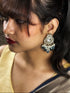 Antique Mehndi Polish Earrings