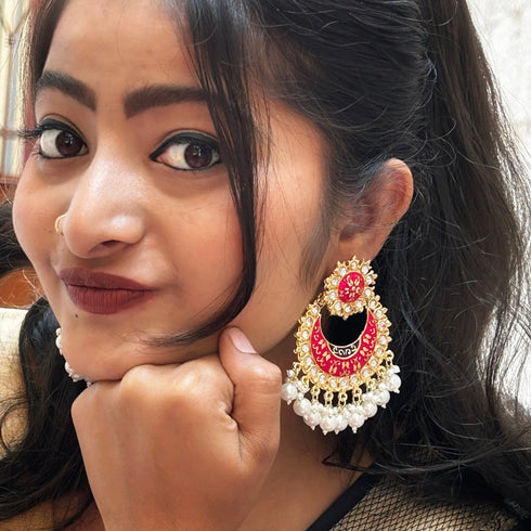 Antique Gold Plated Earrings