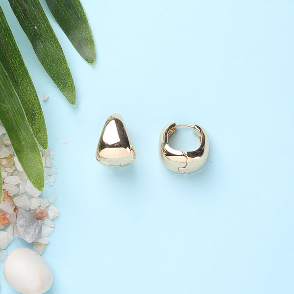 Anti-Tarnish Chunky Hoop Earrings from Trenzify Store.