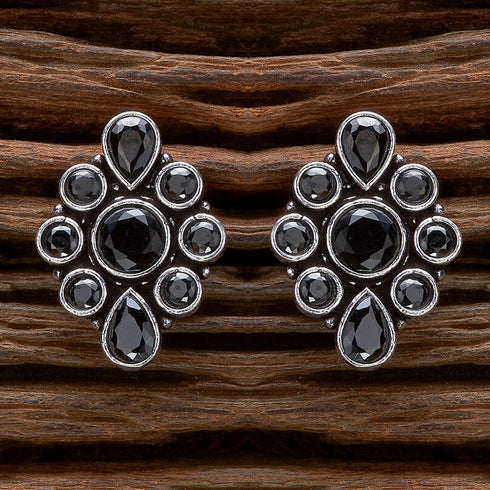 Vintage Gemstone Stud Earrings from Trenzify Store.