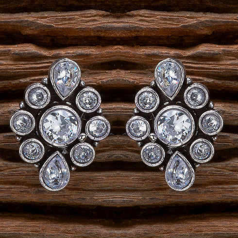 Vintage Gemstone Stud Earrings from Trenzify Store.