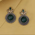 Antique Finish Round Stud Earrings from Trenzify Store.