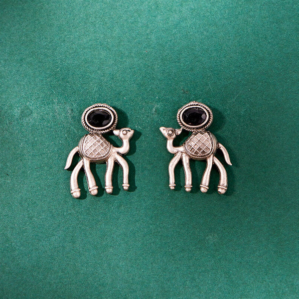 Desert Charm Camel Stud Earrings from Trenzify Store.