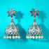 Oxidized Dome Jhumka Earrings from Trenzify Store.