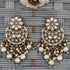 Kundan Pearl Chandbali Earrings from Trenzify Store.