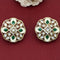 Regal Kundan Blossom Studs from Trenzify Store.