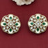 Regal Kundan Blossom Studs from Trenzify Store.