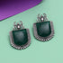 Bold Spider Motif Oxidised Earrings from Trenzify Store.