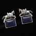 Majestic Pegasus Motif Oxidised Earrings from Trenzify Store.