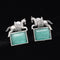 Majestic Pegasus Motif Oxidised Earrings from Trenzify Store.