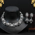 Beautiful Oxidised Silver Necklace Set for Women from Trenzify Store.