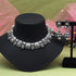 Antique Silver Oxidised Necklace Set for Women from Trenzify Store.