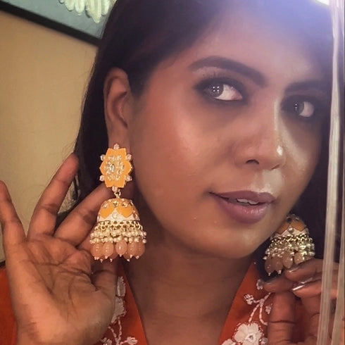Meenakari Earrings