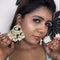 Pearl Chandbali Earrings from Trenzify Store.