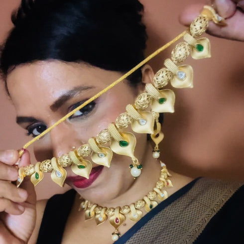 Beautiful Antique Necklace Set For Women from Trenzify Store.