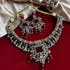 Victorian Ruby Kundan Necklace Set from Trenzify Store.