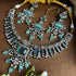 Victorian Mint Kundan Necklace Set from Trenzify Store.