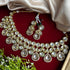 Majestic High Gold Kundan Necklace Set for Women from Trenzify Store.