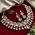 Majestic High Gold Kundan Necklace Set for Women from Trenzify Store.