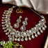 Majestic High Gold Kundan Necklace Set for Women from Trenzify Store.
