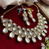 Exquisite Kundan Bridal Necklace Set for Women from Trenzify Store.