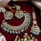 Exquisite High Gold Kundan Necklace Set for Women from Trenzify Store.