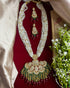 Beautiful Kundan Beaded Necklace Set for Women from Trenzify Store.