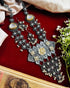 Regal Filigree Oxidized Necklace Set from Trenzify Store.