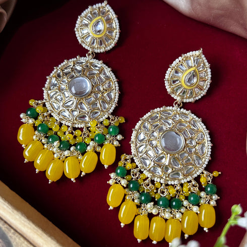 Stunning Chand Earrings from Trenzify Store.