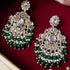 Pearl & Stone Chandbali Earrings from Trenzify Store.