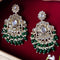 Pearl & Stone Chandbali Earrings from Trenzify Store.