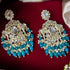 Pearl & Stone Chandbali Earrings from Trenzify Store.