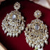 Pearl & Stone Chandbali Earrings from Trenzify Store.