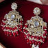 Pearl & Stone Chandbali Earrings from Trenzify Store.