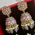 Meenakari Kundan Jhumka Earrings from Trenzify Store.