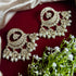 Pearl Chandbali Earrings from Trenzify Store.
