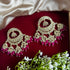 Pearl Chandbali Earrings from Trenzify Store.