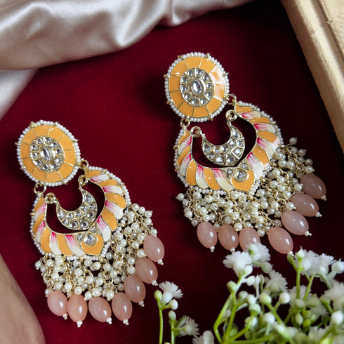 Elegant Chand Earrings from Trenzify Store.