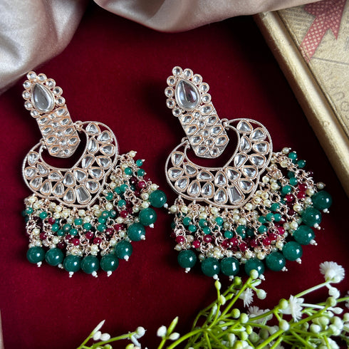 Royal Chand Earrings from Trenzify Store.